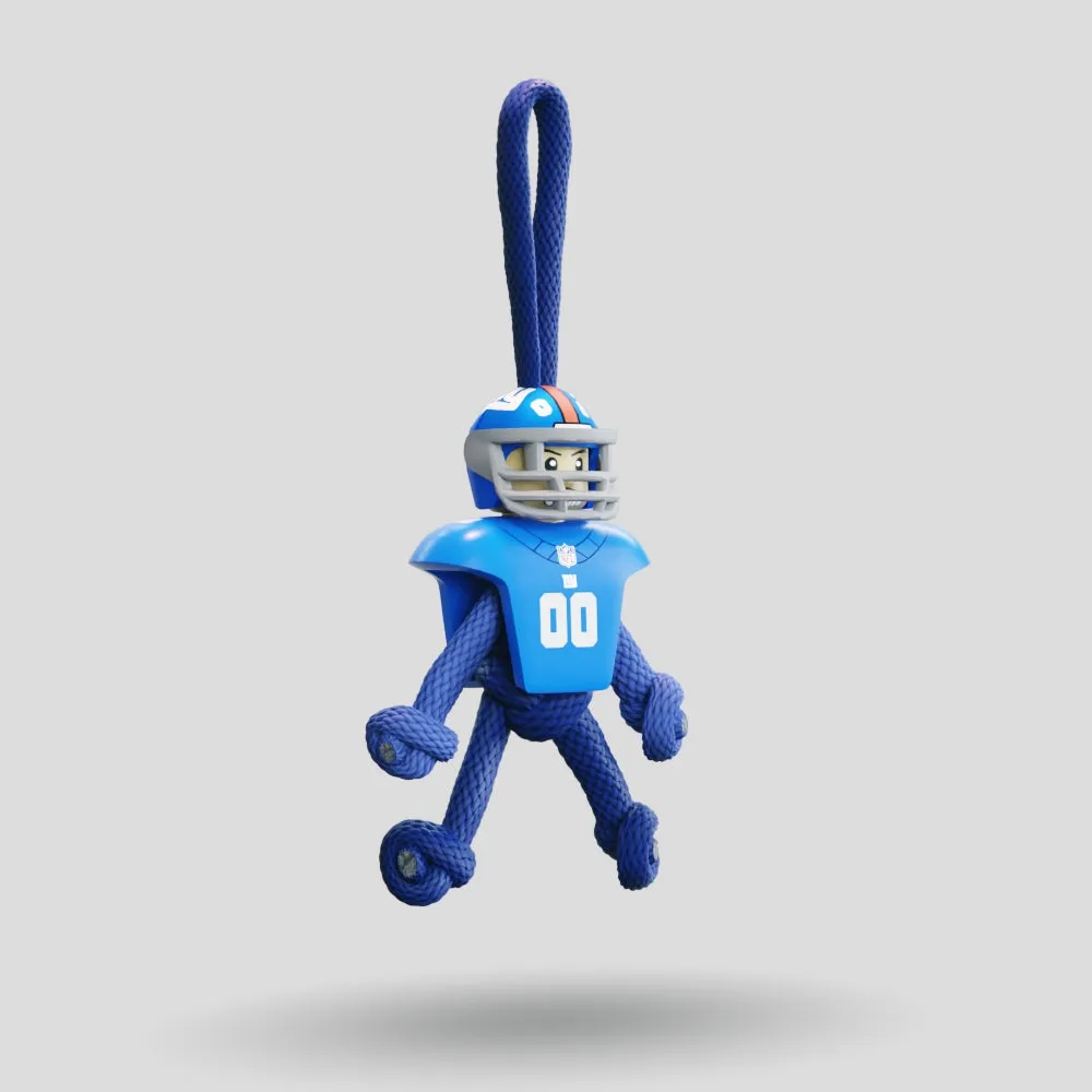 New York Giants Paracord Buddy Keychain