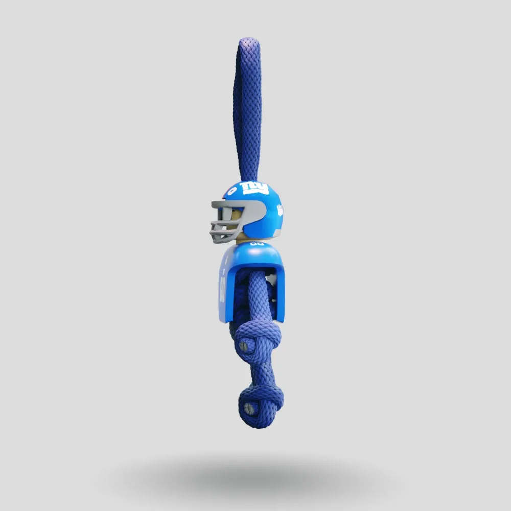 New York Giants Paracord Buddy Keychain