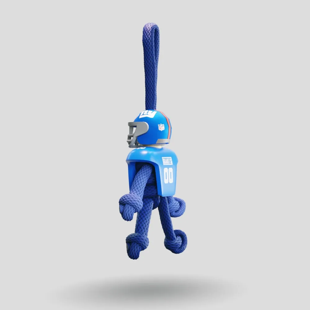 New York Giants Paracord Buddy Keychain