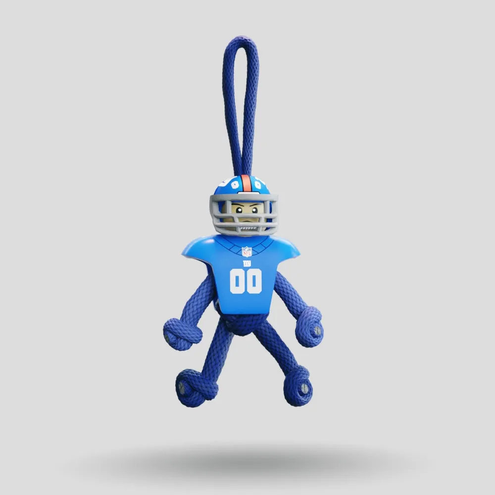 New York Giants Paracord Buddy Keychain
