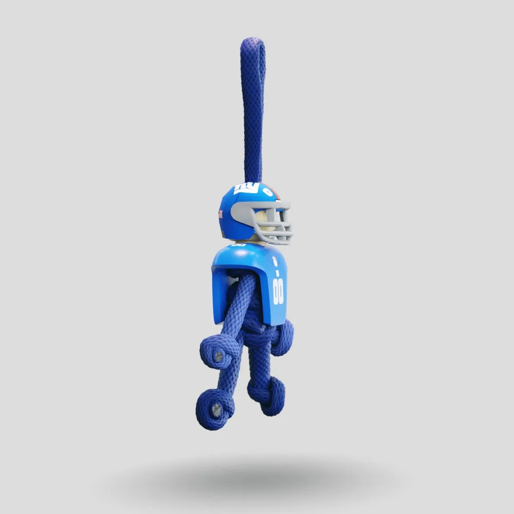 New York Giants Paracord Buddy Keychain