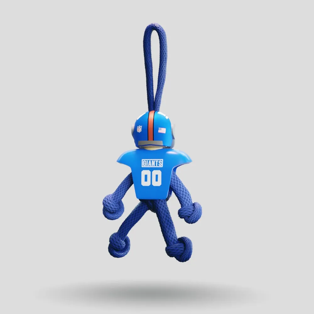 New York Giants Paracord Buddy Keychain