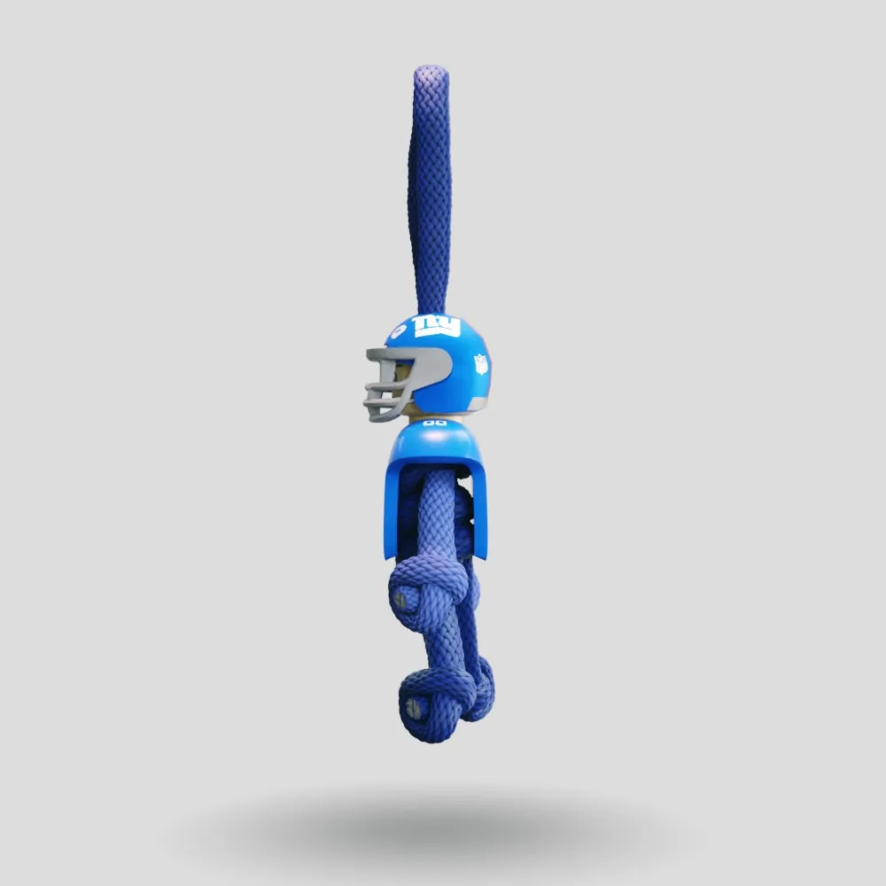 New York Giants Paracord Buddy Keychain