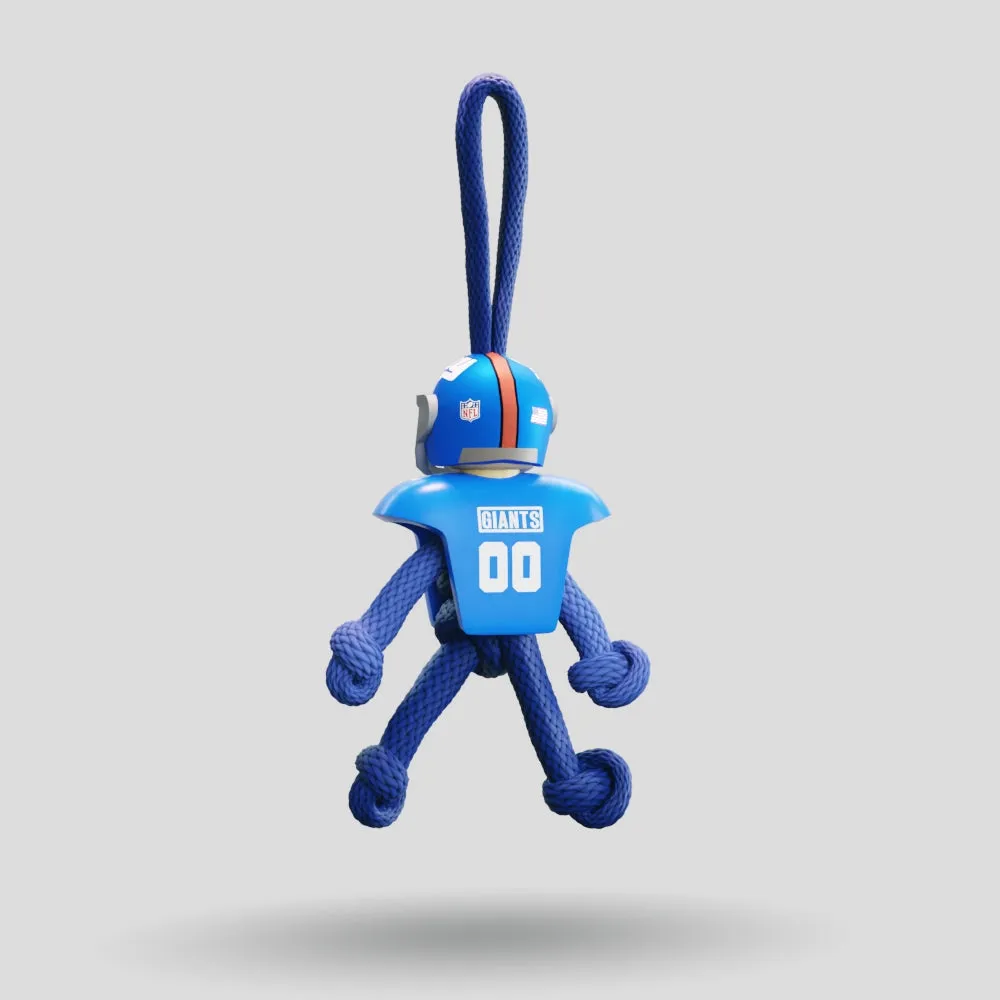 New York Giants Paracord Buddy Keychain
