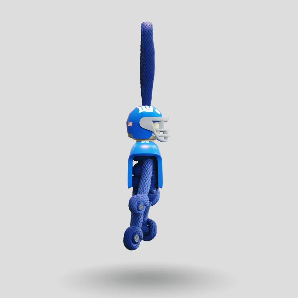New York Giants Paracord Buddy Keychain