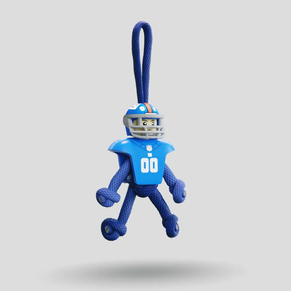New York Giants Paracord Buddy Keychain