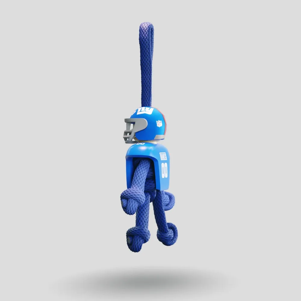 New York Giants Paracord Buddy Keychain