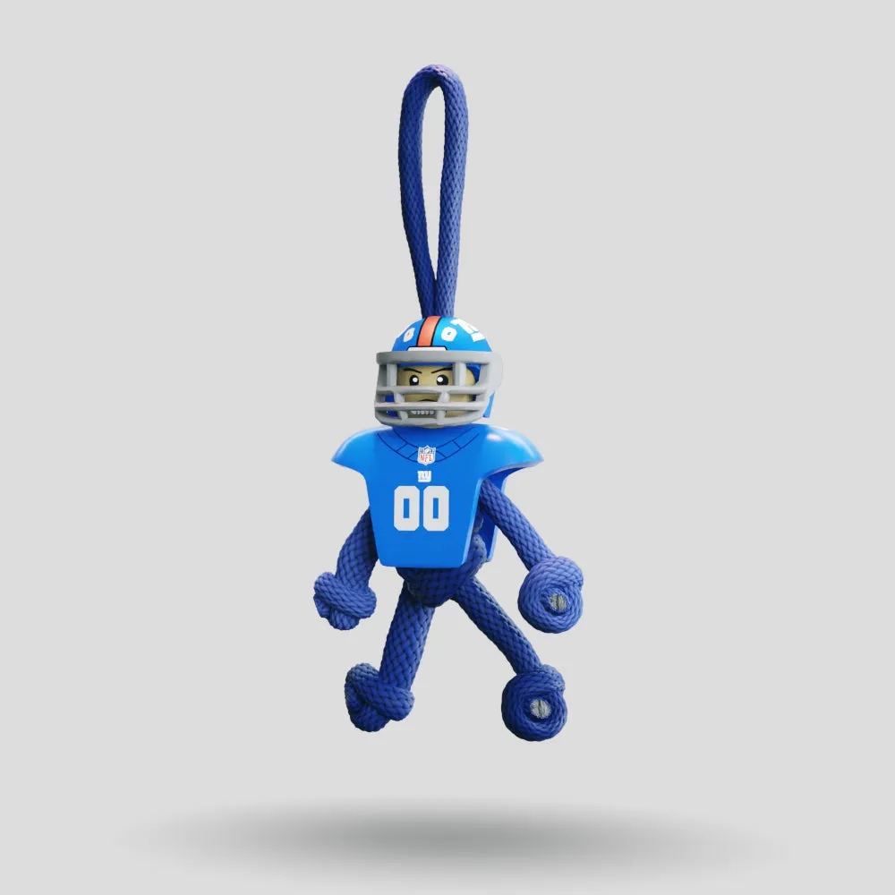 New York Giants Paracord Buddy Keychain
