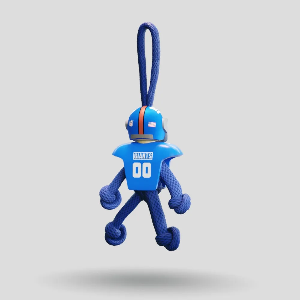 New York Giants Paracord Buddy Keychain