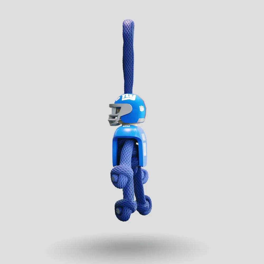 New York Giants Paracord Buddy Keychain