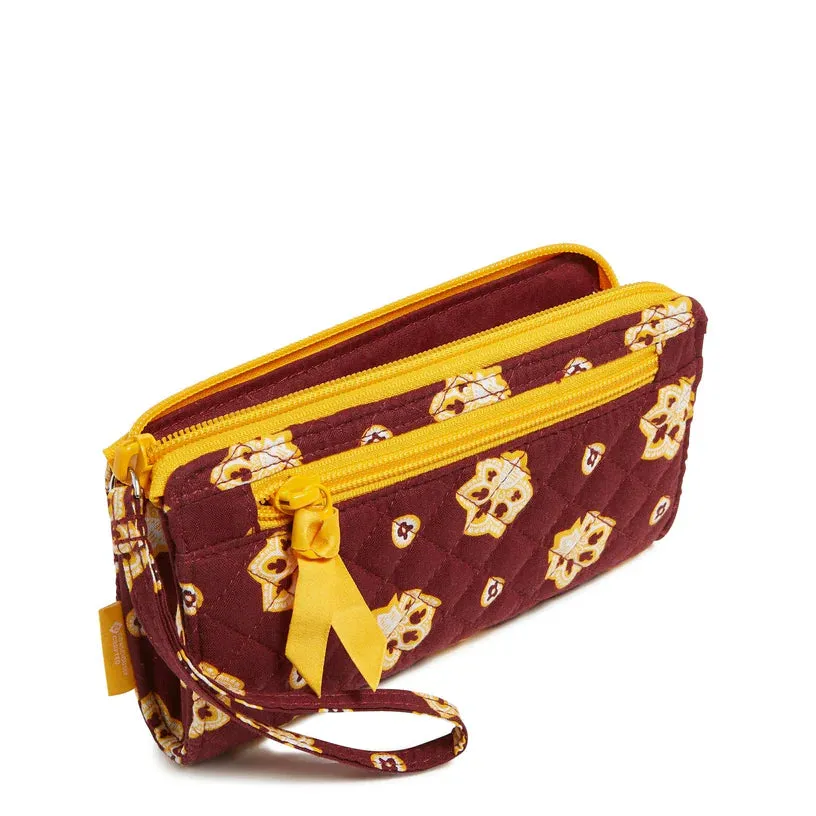 NFL RFID Front Zip Wristlet, Commanders
