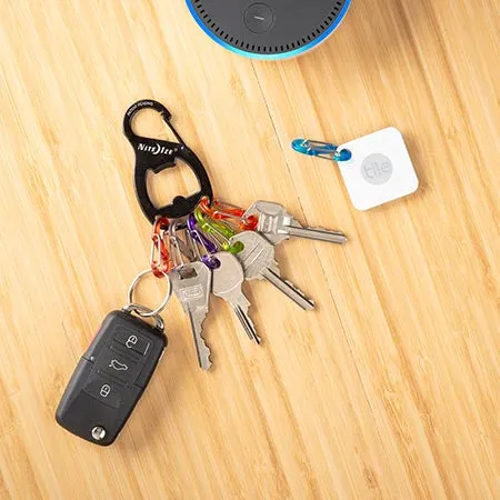 NiteIze KeyRack ™ S-Biner® - Black