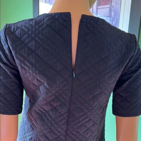 💛💛NWOT LOFT Black Quilted A-line Mini Dress💛💛