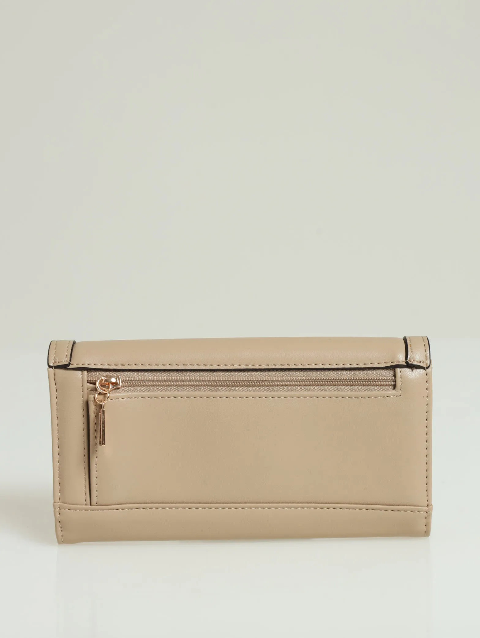 Oakbank Slim Clutch Purse - Taupe