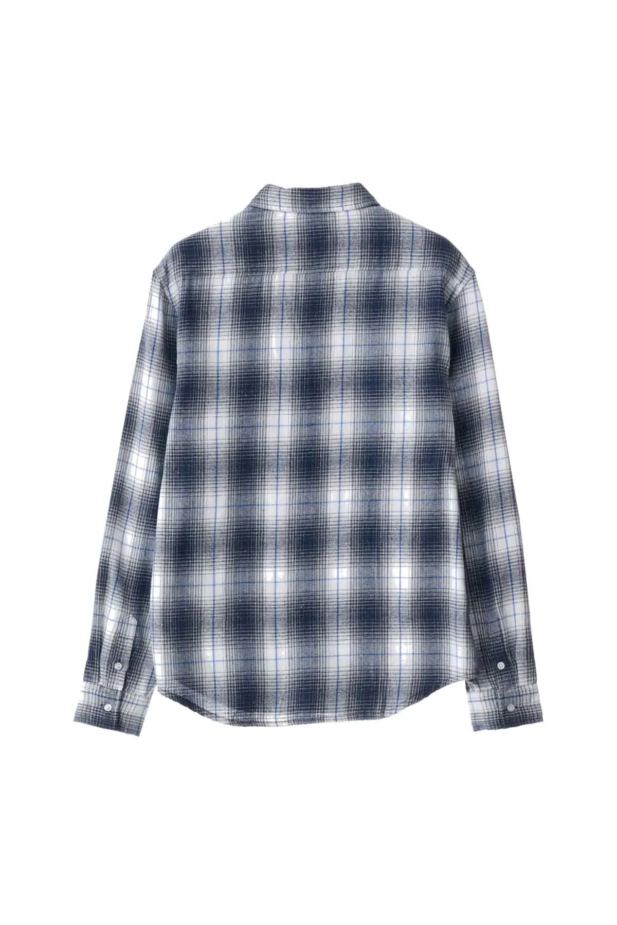 OLD ENGLISH CHECK ZIP SHIRT - GREEN