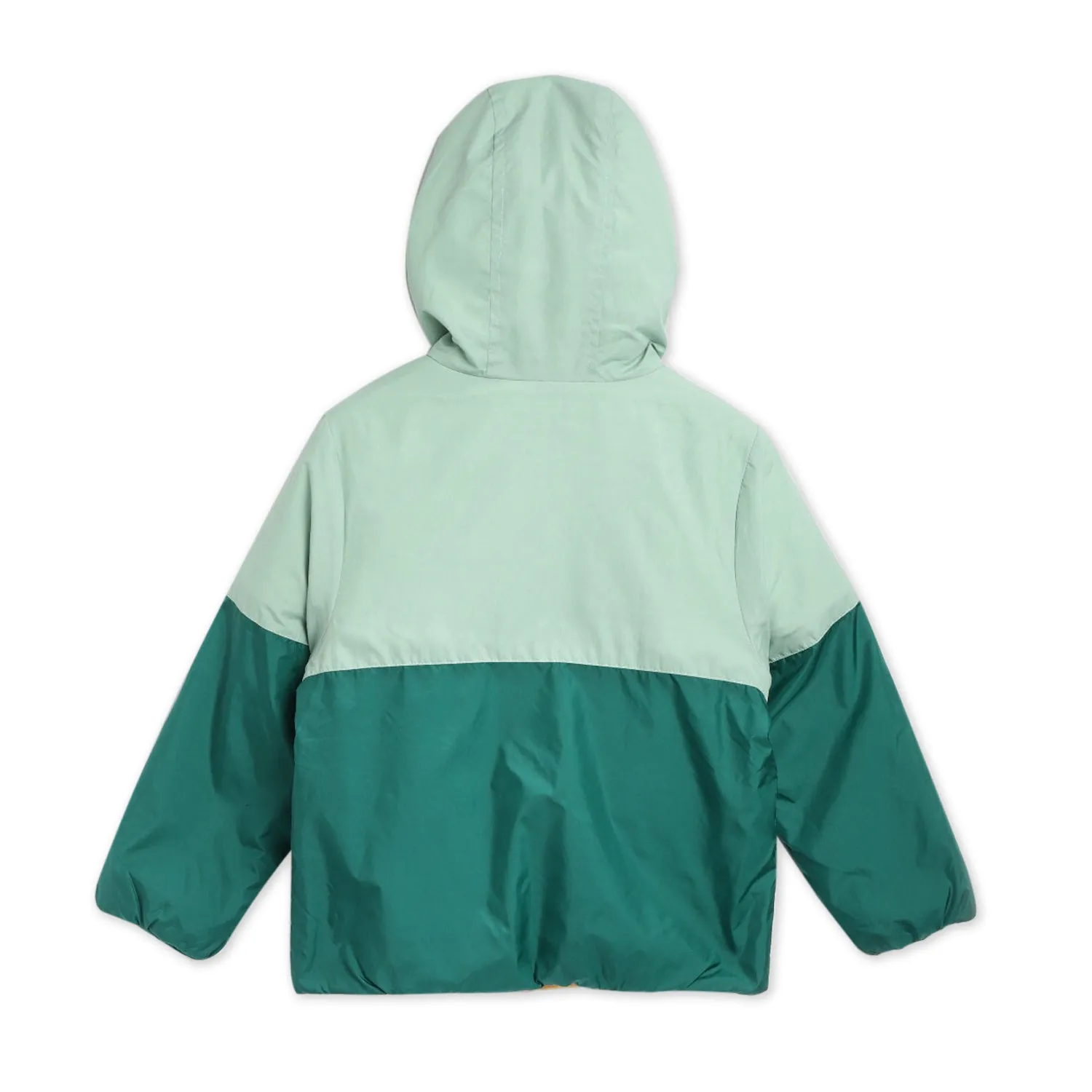 Olive Hooded Reversible Jacket