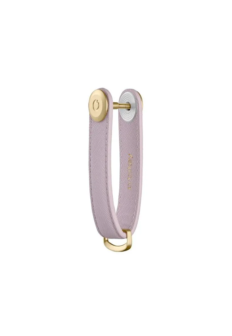 Orbitkey Saffiano Leather Key Organiser Lilac