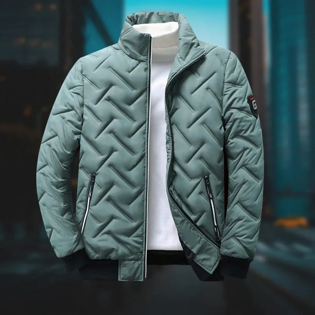 Owenny | Men Quilted Modern Style Jacket | Warm