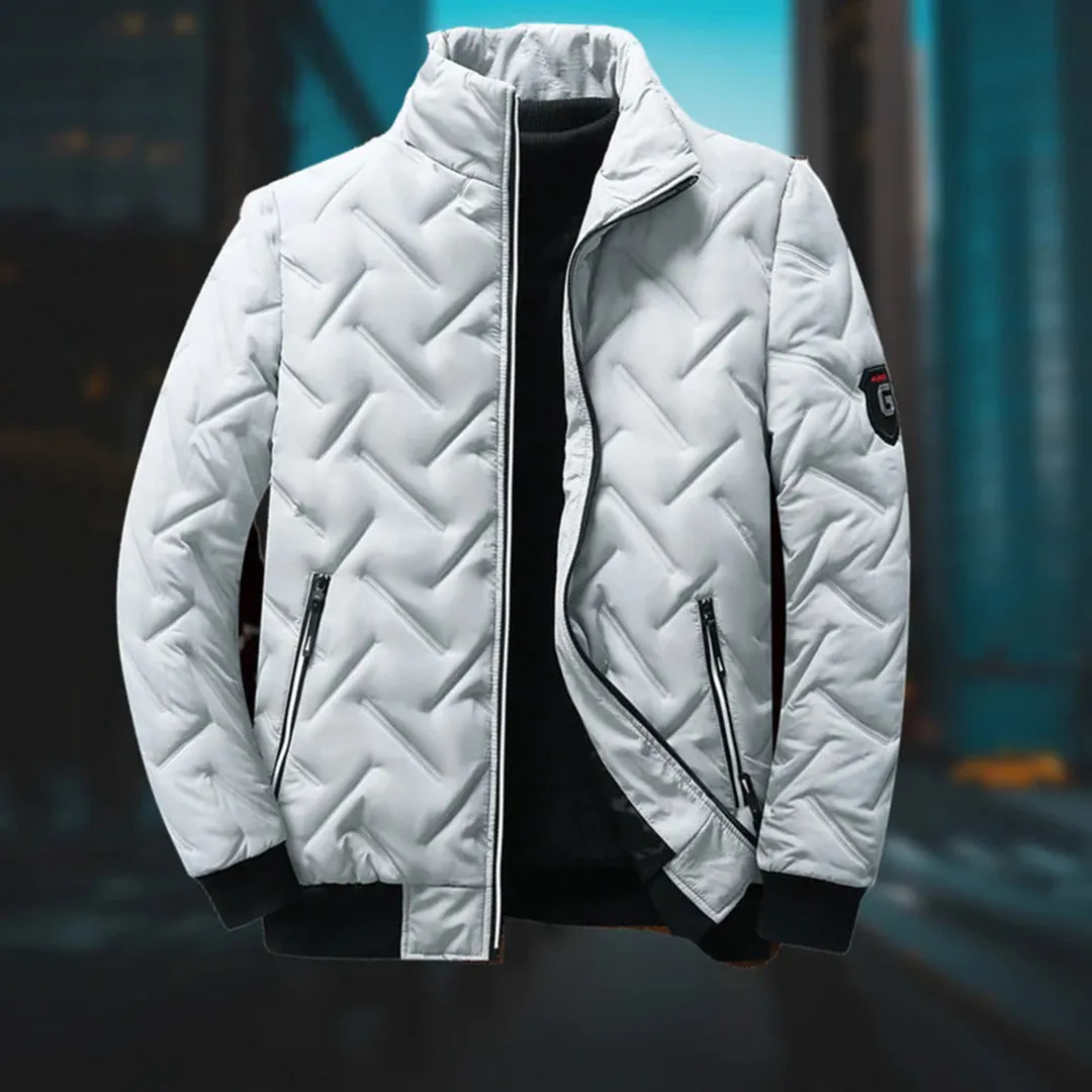 Owenny | Men Quilted Modern Style Jacket | Warm