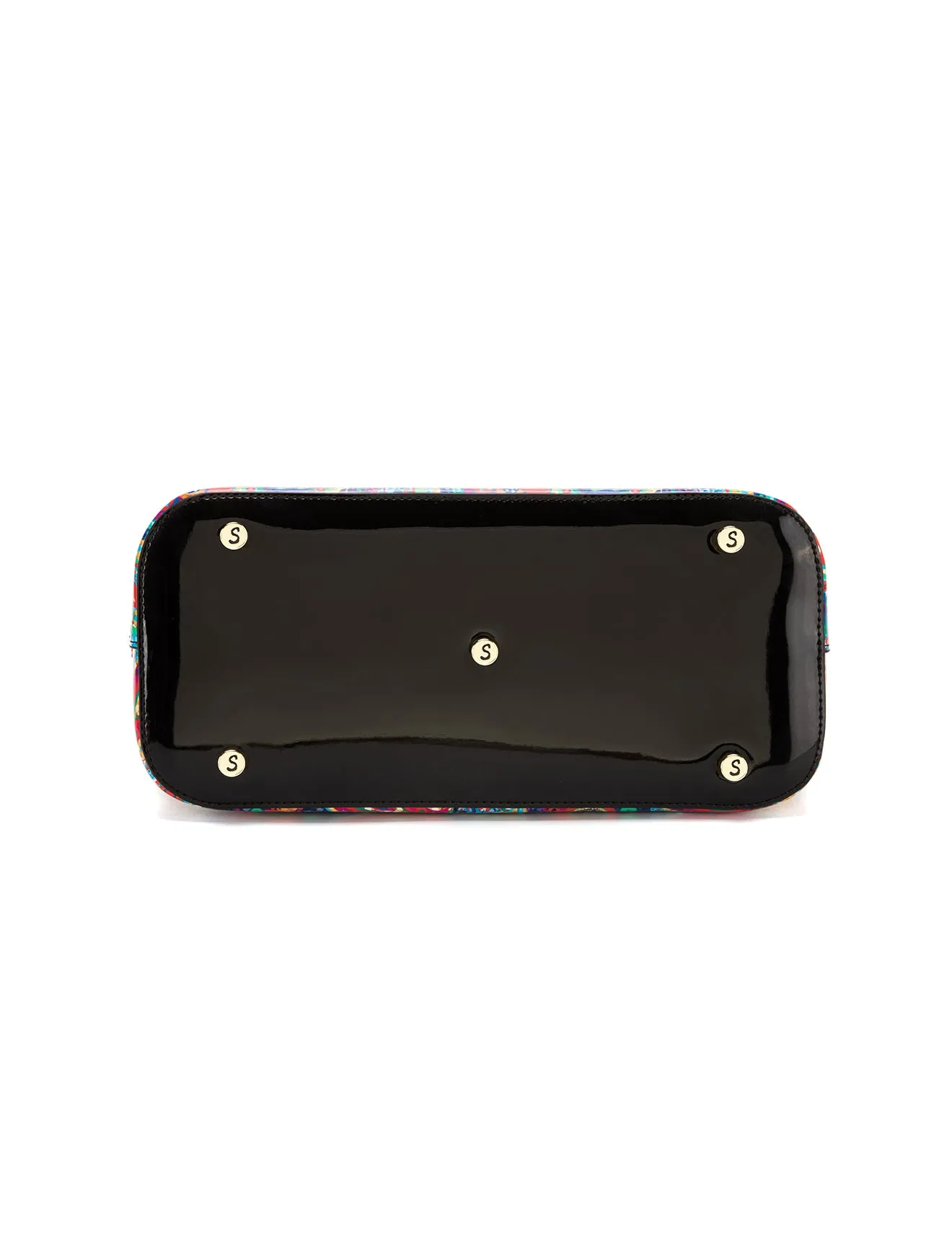 PAIGE TRIPLE COMPARTMENT LEATHER BAG- SN93-8137
