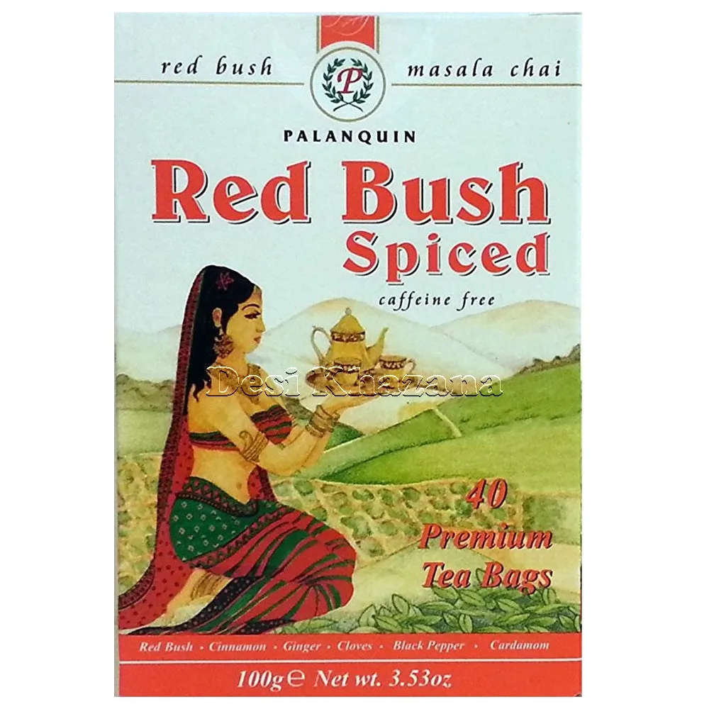 Palanquin Red Bush Spiced Tea Bags (Caffeine Free)