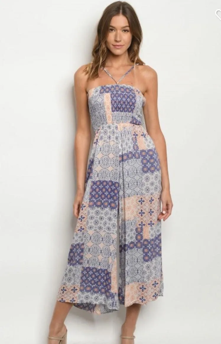 Patchwork Jumpsuit