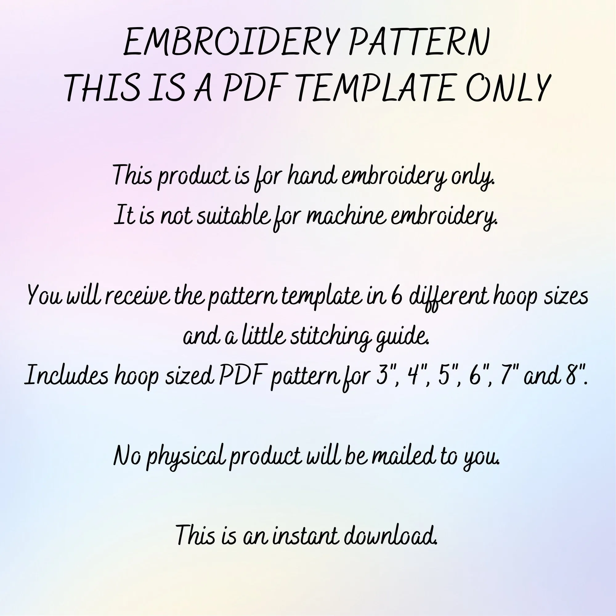 PDF Embroidery Pattern Floral Moth Design E2