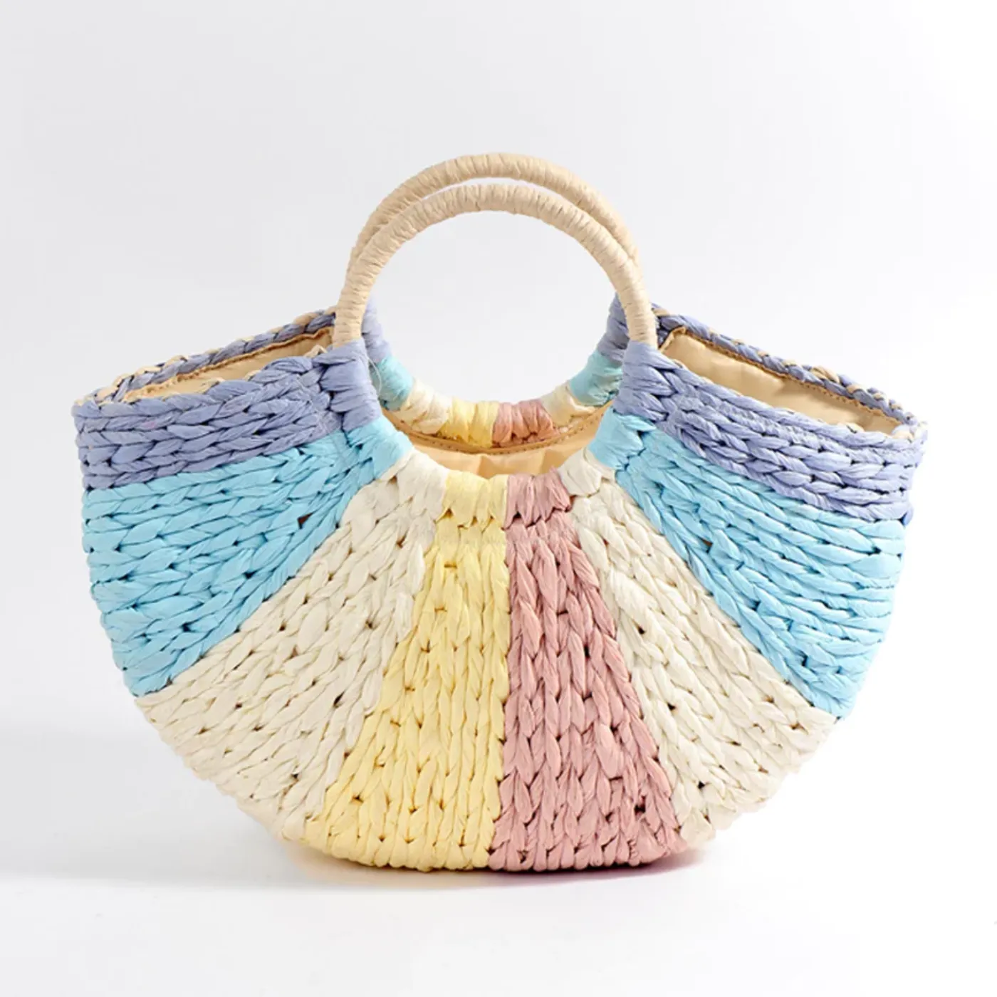 Pia Rossini Orleans Rattan Bag