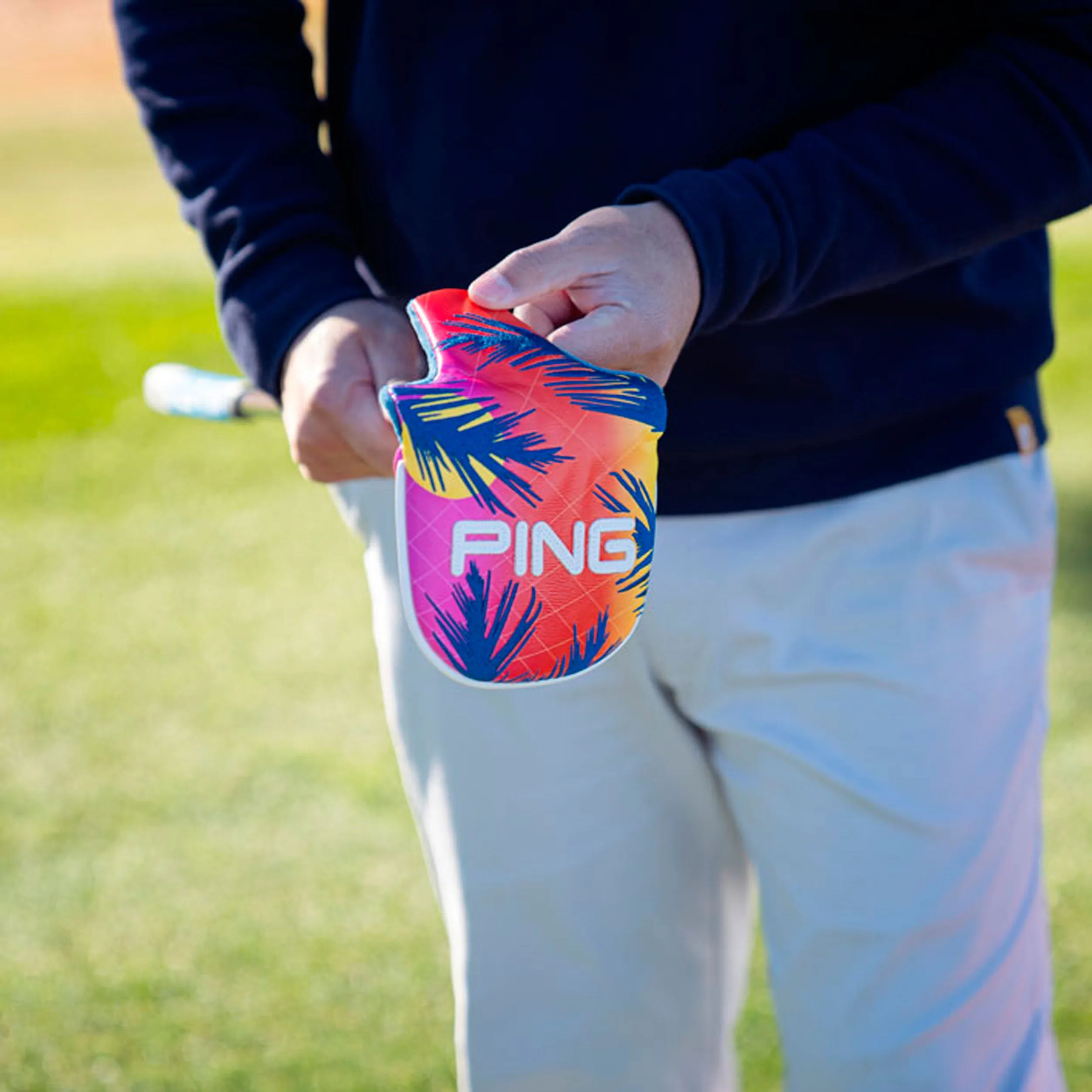 Ping Electric Sunset 251 Mallet Putter Headcover