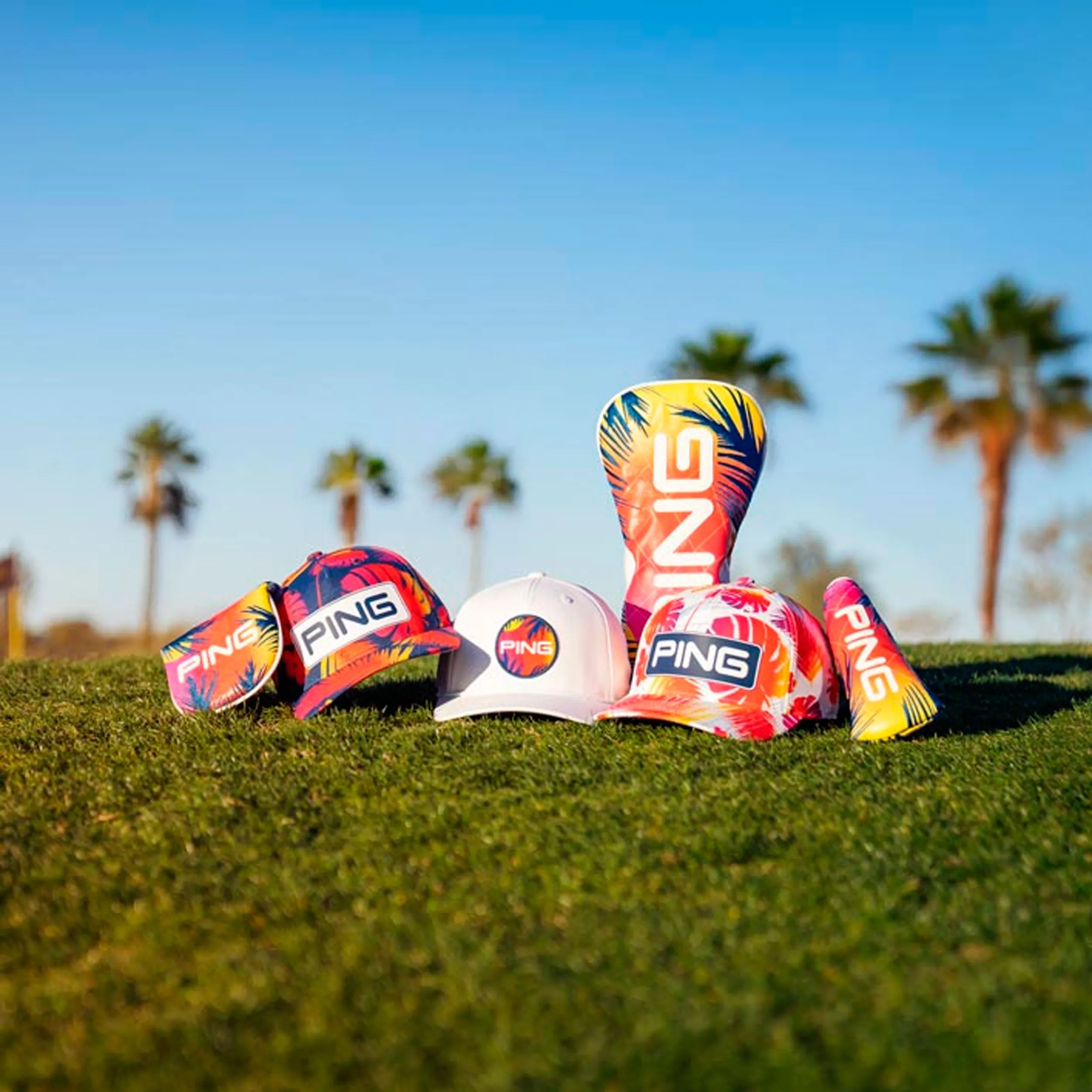 Ping Electric Sunset 251 Mallet Putter Headcover