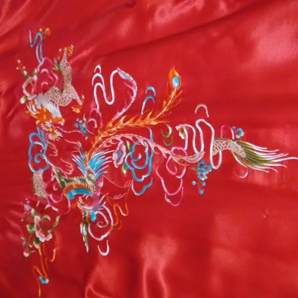 Plum Blossoms embroidered robe