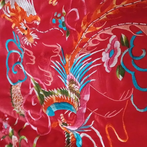 Plum Blossoms embroidered robe