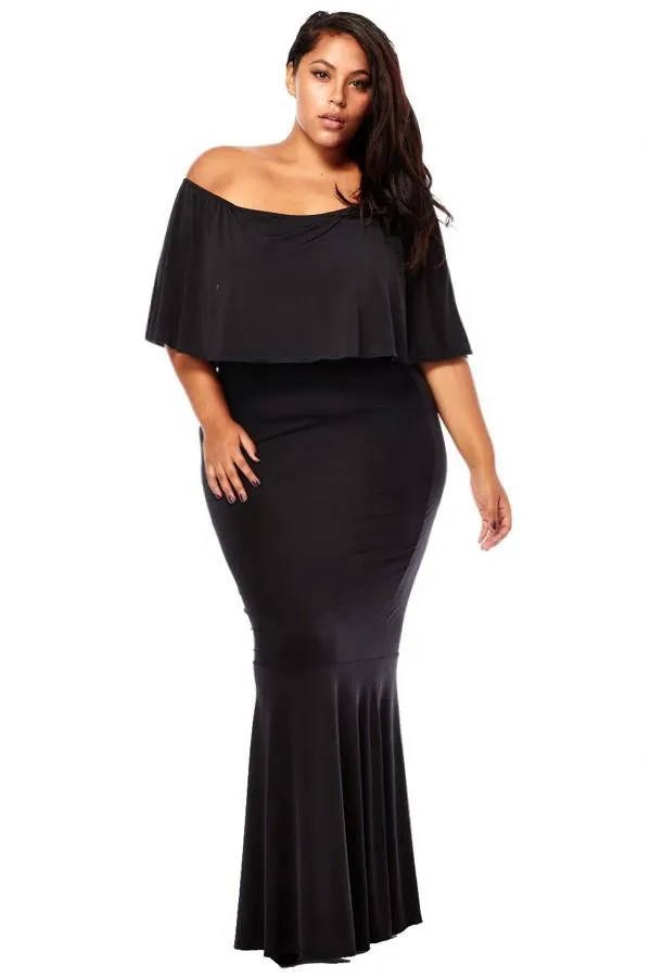 Plus Size Sexy Convertible Mermaid Dress