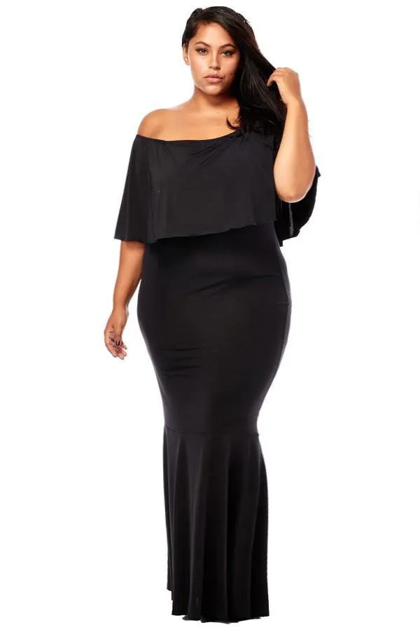 Plus Size Sexy Convertible Mermaid Dress