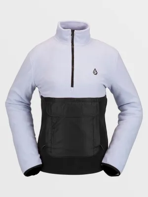 Polar Half-Zipped Sweatshirt - LILAC ASH