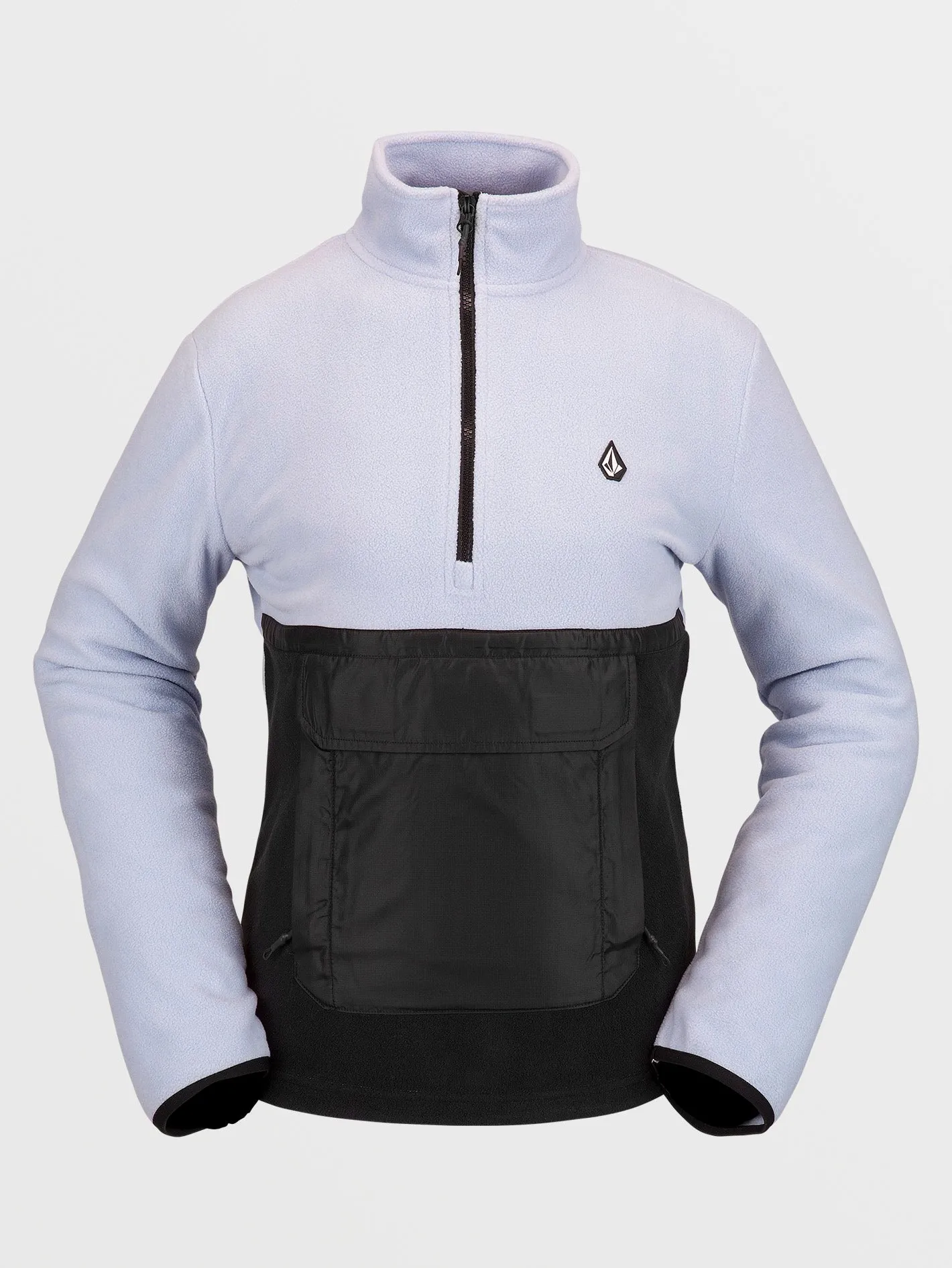 Polar Half-Zipped Sweatshirt - LILAC ASH