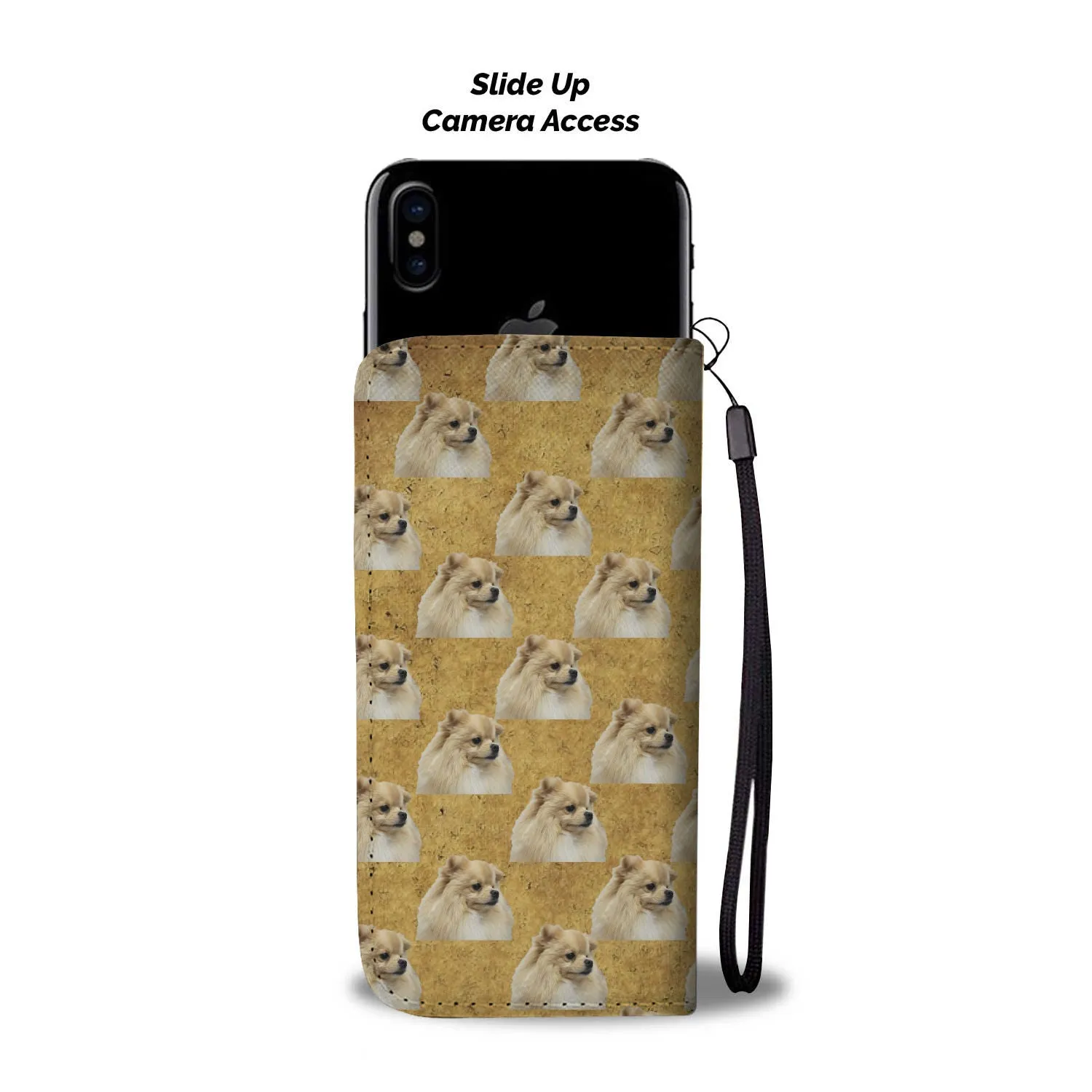 Pomeranian Phone Case Wallet