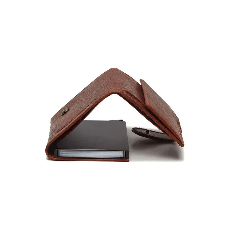 Porte-cartes en cuir - The Chesterfield Brand Mannheim cognac