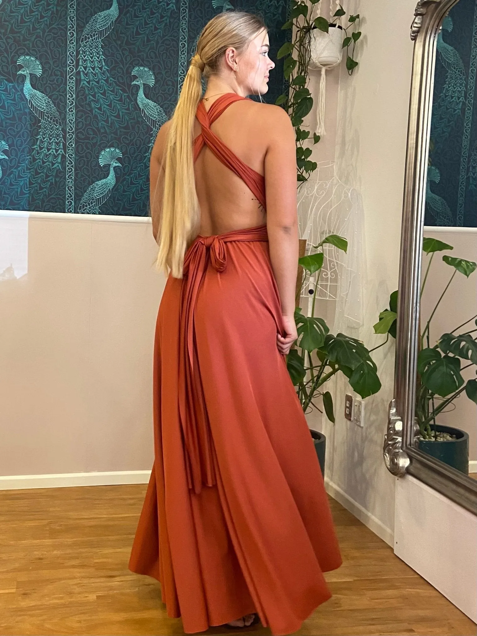 Pumpkin Convertible Infinity bridesmaid dress Express NZ wide