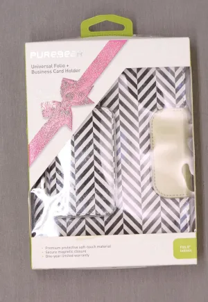 Pure Gear Universal 8 Inch Tablet Folio   Business Card Holder OEM