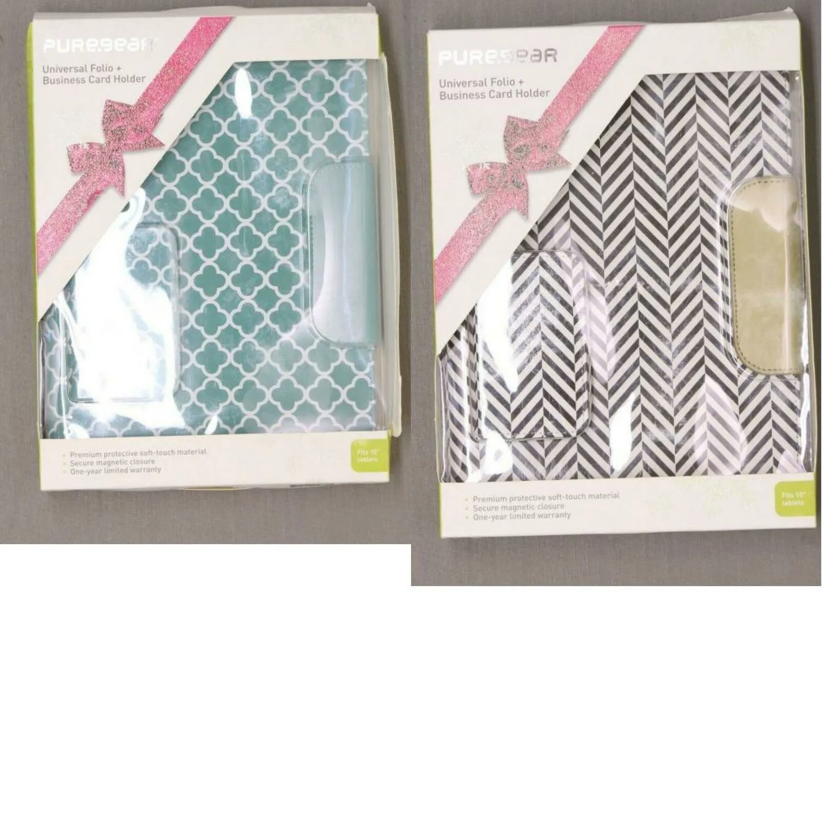 PureGear Universal Tablet Case Cover Bundle Gift Set For 10 Inch Tablets