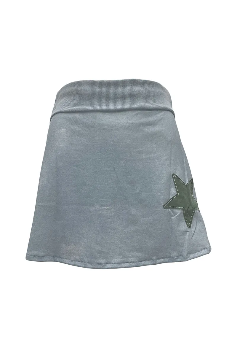 QS3353 Star A line Mini Skirt