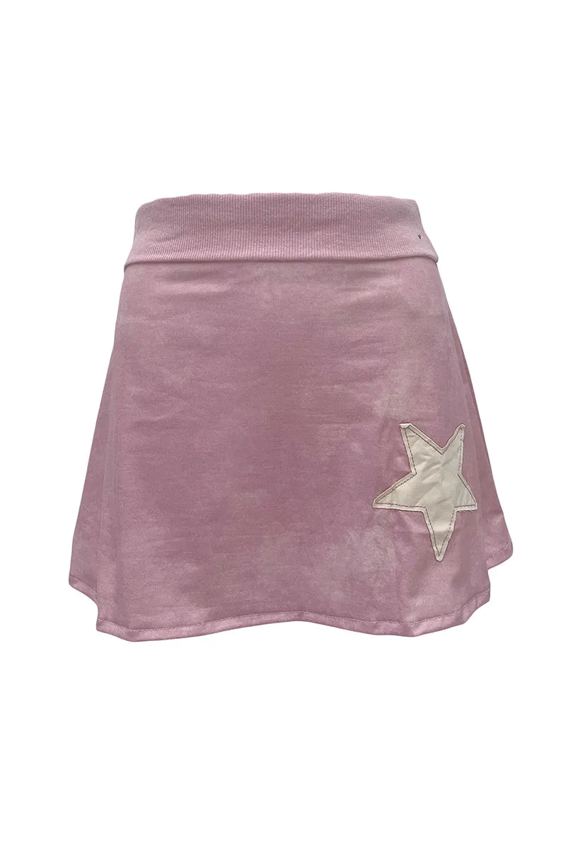 QS3353 Star A line Mini Skirt