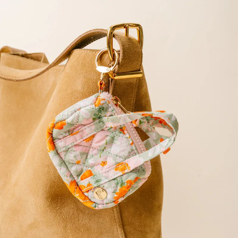 QUILTED ITTY BITTY DUFFLE BAG