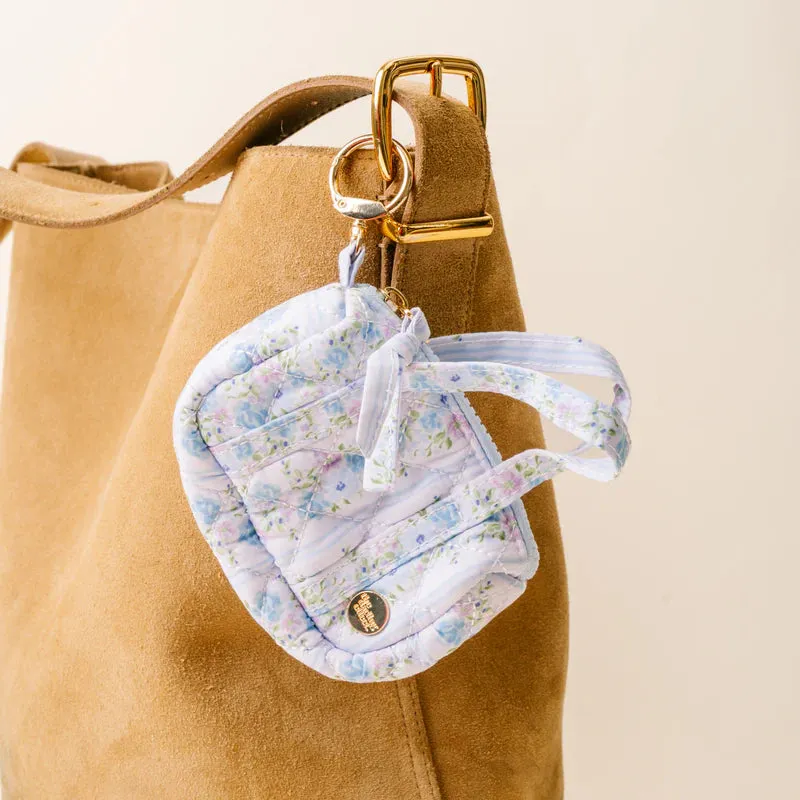 QUILTED ITTY BITTY DUFFLE BAG