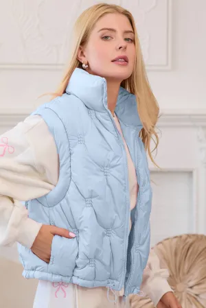 QUILTED PUFFER VEST