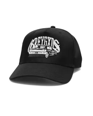 "Cruisin'" Logo 5-Panel Cap - (Black)