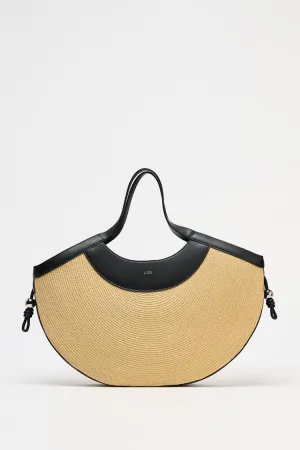 Raffia Effect Tote Bag
