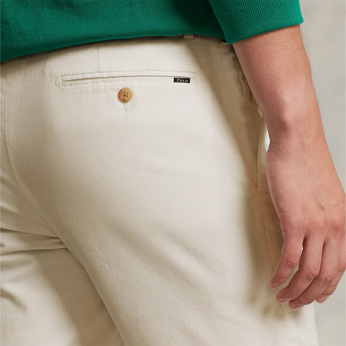 Ralph Lauren - Stretch Slim Fit Chino Short in Classic Stone