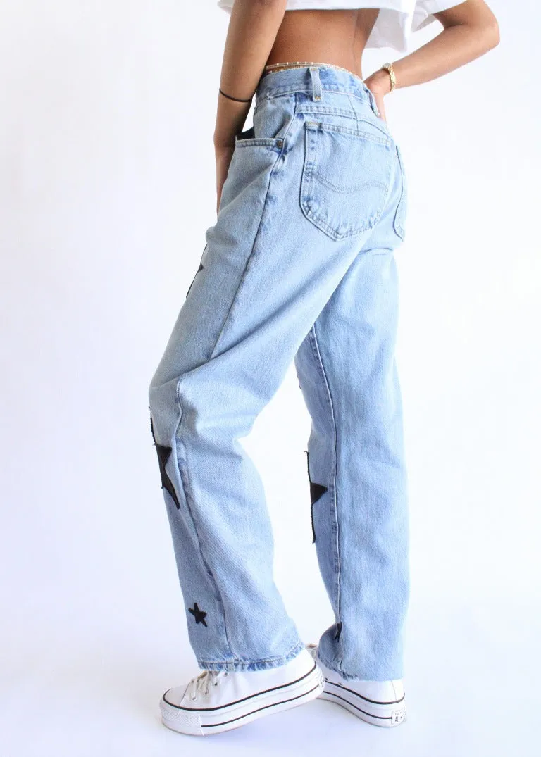 RCYCLD Star Patchwork Jeans